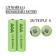 thumbnail image 2 of Pilas recargables Betmaxful AAA 1,2 V 400 mAh (paquete de 12), 2 of 7