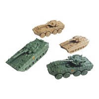 Bothyi - 4X Escala 1/144 Modelo De Tanque Moderno Modelo De Vehículo De Juguete Para Niñas Adultos Niños