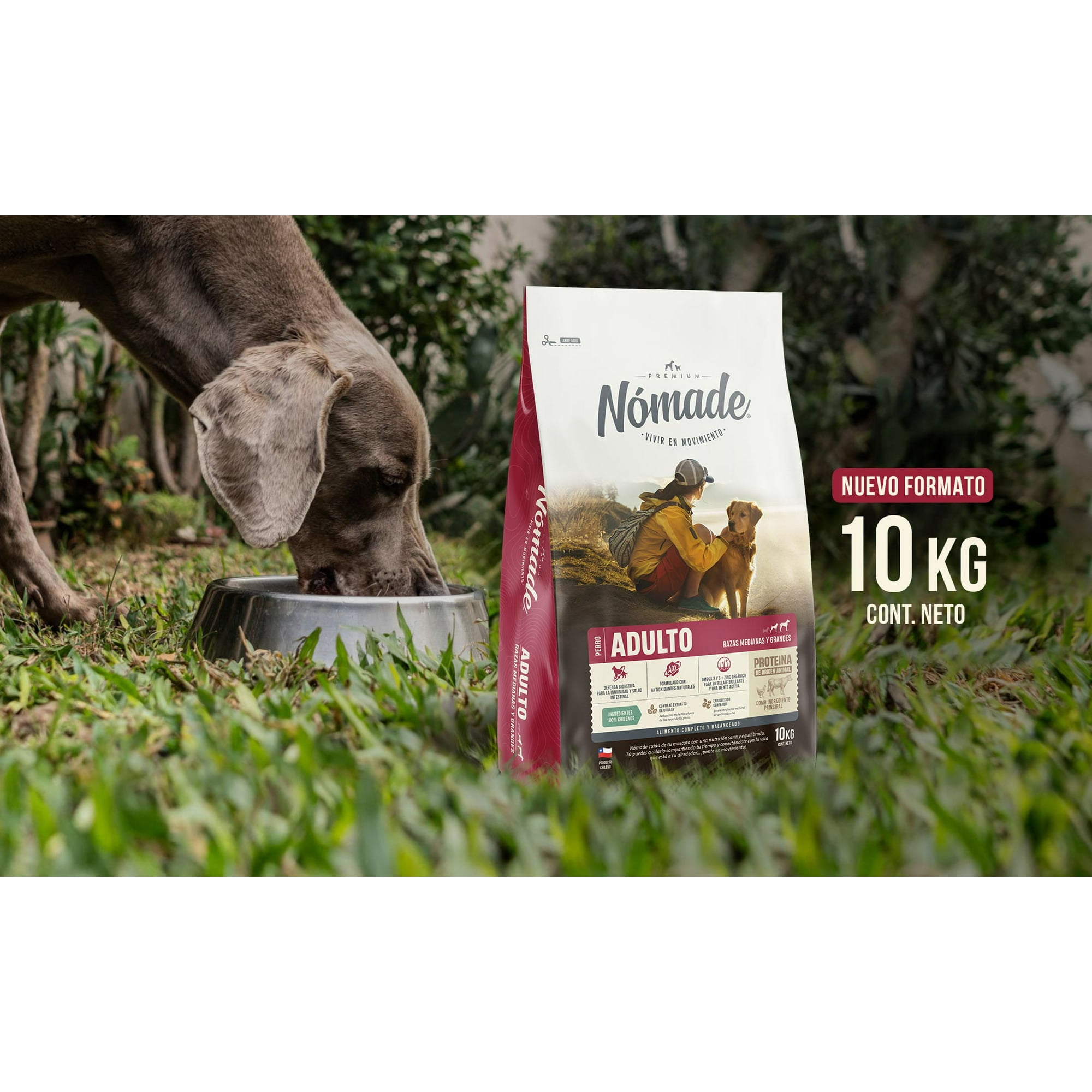 Nomade Adulto Razas Medianas y Grandes 10kg