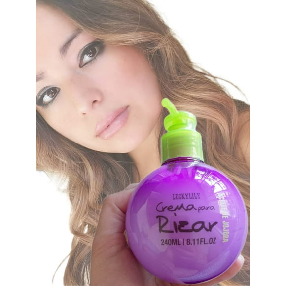crema para rizos con aceite de jojoba 240ml