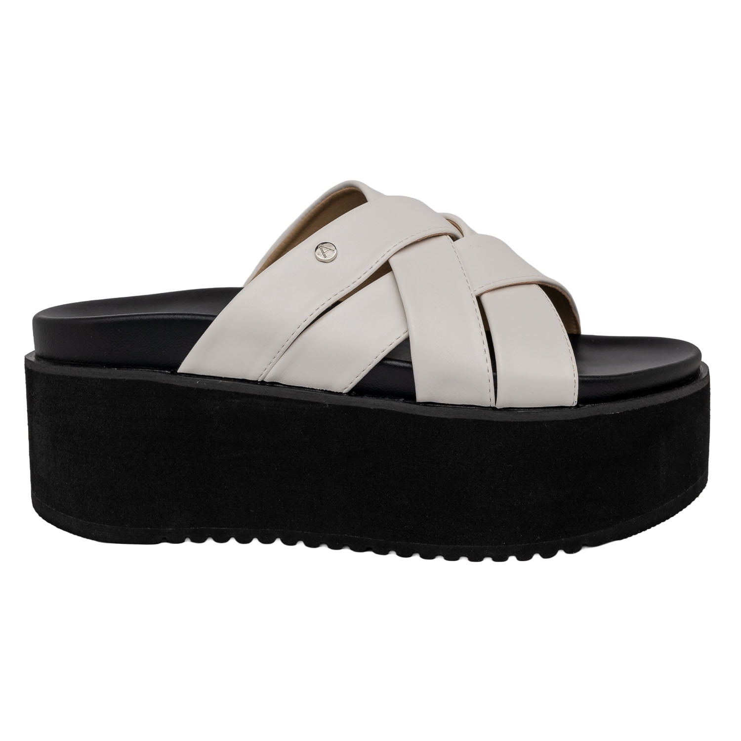 Sandalia Plataforma Kaira Blanco Alquimia