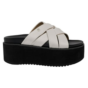 Sandalia Plataforma Kaira Blanco Alquimia