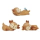 thumbnail image 2 of 3 Piezas Adorables Adornos De Cervatillo Silicona Kawaii Durmiendo Animal Bebé Estatuilla, 2 of 6