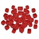 thumbnail image 2 of 100pcs 10mm coloridos dados juegos de mesa cubo para fiesta KTV juguetes rojo, 2 of 5