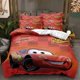 thumbnail image 1 of Suitable for decorating bedrooms 100% polyester, 3D digital printing, Lightning McQueen cartoon bedding set Gifts for children Bed Sheets, 1 of 5