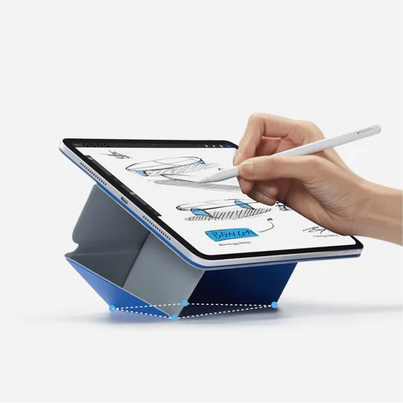 Carcasa MOFT Folio Dynamic para iPad 11 A16 / 10 Gen Cement