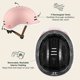 thumbnail image 3 of Casco de bicicleta Retrospec Remi para niños Blush de 49 a 53 cm con visera, 3 of 7