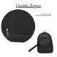 thumbnail image 5 of Mochila NGIL Canvas School Glitter-Black para niños y adultos, 5 of 9