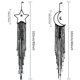 thumbnail image 2 of Atrapasueños Tarklanda 19 cm Negro Pack de 2 – Decoración Boho, 2 of 6