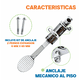 thumbnail image 5 of Válvula Pedal HE-HE 1/2" Marca Taumm Color Cromo, 5 of 8