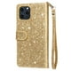 thumbnail image 3 of Funda Para Elegante Funda Iphone 12 Mini Glitter Con Cremallera-ideal Para El Uso Diario, 3 of 5
