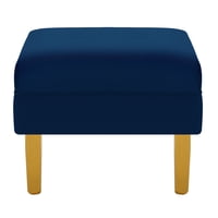 Bodevir - Pouf Sky 1C Felpa 01 Azul Marino