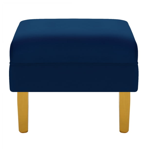 Pouf Sky 1c Felpa 01 Azul Marino