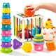thumbnail image 1 of Juguetes Montessori Caiery 4‑en‑1, 17 piezas, 6‑12 meses, 1 of 9