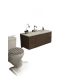 thumbnail image 1 of Juego De Alfombras De Baño 3 Piezas Suaves Y Absorbentes #4, 1 of 3
