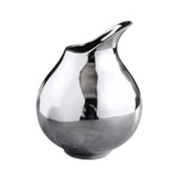 Bothyi - Florero De Cerámica Elegante Florero De Arte Moderno Para Comedor Dormitorio Mesa 18,5X22Cm