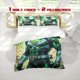 thumbnail image 1 of 3pcs Green Superhero Team Illustration Printed Bedding Set Soft Duvet Cover and Two Pillowcases Ideal for All Seasons, 1 of 5