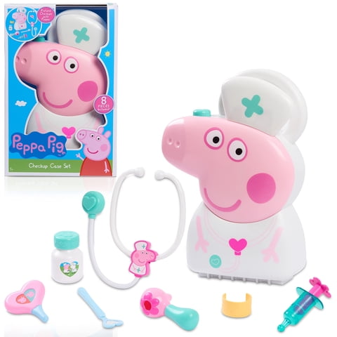 Juego De 8 Estuches De Chequeo Para Peppa Pig Just Play De Doctor Kit