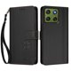 thumbnail image 3 of Funda Cartera Trébol para Motorola Edge 70 5G con Ranuras Tarjetas y Carga Inalámbrica Negro, 3 of 6