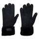 thumbnail image 1 of Guantes de invierno UGG para mujer, de piel, resistentes al agua, color negro, 1 of 5