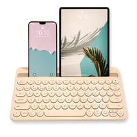 Teclado Bluetooth Macally Para Tableta Ipad Iphone Boba Brown