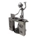 thumbnail image 1 of Figurín Broadway Gifts 15 cm Tono Plateado - Estatua DJ, 1 of 5