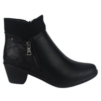 Botin Chalada Mujer Litang-2 Negro Casual