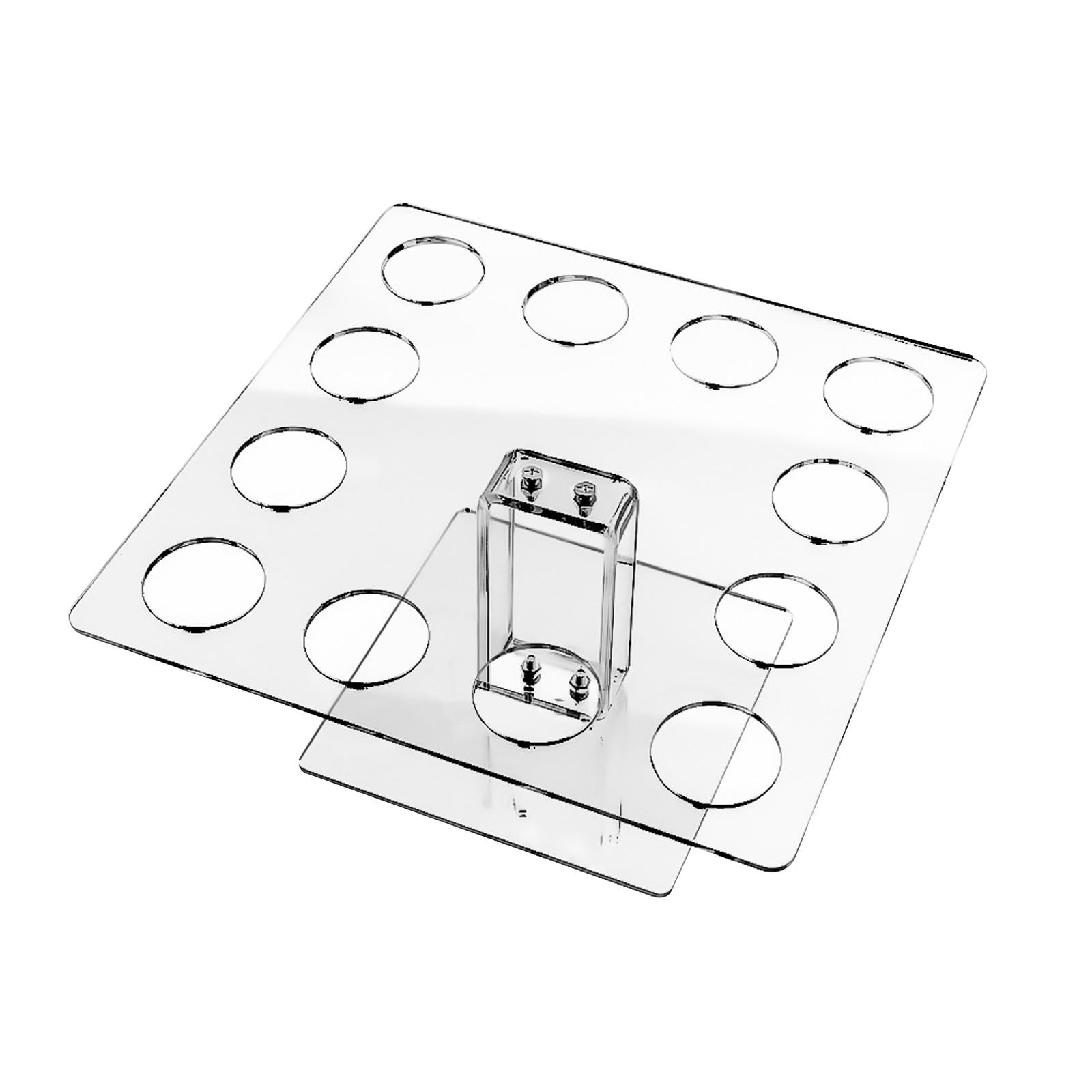 Magideal - Soporte De Exhibición Para Cupcakes, Estante Para Azúcar, Conos Para Cupcakes, Estante Para Hornear, Soporte Para Postres De Boda, Soporte Para Vasos, M