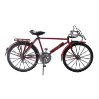 Vgo - Adorno Bicicleta Vintage Roja