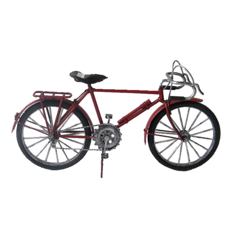 Vgo - Adorno Bicicleta Vintage Roja