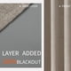 thumbnail image 3 of Cortinas Joydeco 100% lino opaco, 160 x 160 cm, 2 paneles, 3 of 8
