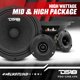 thumbnail image 4 of Altavoz DS18 PRO-GM8.4PK Midrange 8 y tweeter 1 para coche, 4 of 9