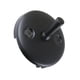thumbnail image 1 of Placa de rebosadero redonda Kingston Brass DTL100MB, negro mate, 1 of 2