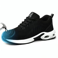 Genérico - Zapatilla De Seguridad Zapato Industrial Trabajo Unisex Talla 45