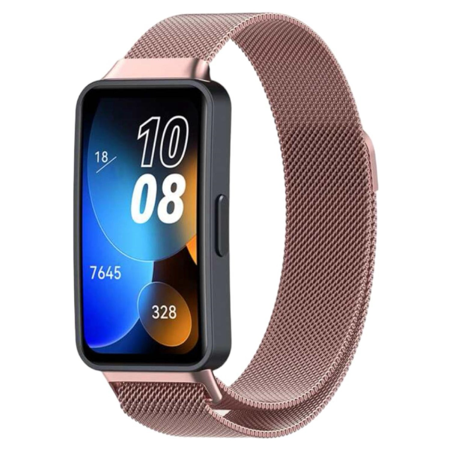 Mar Cases - Correa De Repuesto Metálicas Para Huawei Honor Band 8 Rosado