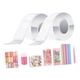thumbnail image 5 of Soplar Burbujas Cinta De Doble Cara Cintas Impermeables Tiras Cinta Transparente 5cm 10cm 2 Uds Transparente, 5 of 5