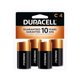 thumbnail image 1 of Batería alcalina Duracell Coppertop C de 1,5 V, paquete de 4, 1 of 3