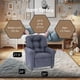 thumbnail image 4 of Sillón reclinable para niños The Crew Furniture Traditional Grey, 4 of 7