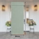 thumbnail image 4 of Cortinas de lino opacas para puertas francesas, para ventanas de vidrio, con bloqueo de luz, privacidad, cortinas ligeras para puertas y ventanas de entrada., 4 of 5