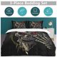 thumbnail image 5 of Overlord Anime Home Bed 3-piece Set Classic Japanese Anime Polyester Wash Student Dormitory Set, 5 of 5