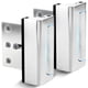 thumbnail image 1 of Cerradura de refuerzo de puerta Dwell+Good (paquete de 2), níquel, 1 of 9