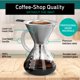 thumbnail image 2 of Cafetera Pour Over Coffee Gator de 800 ml con jarra de vidrio, 2 of 9