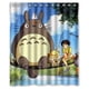 thumbnail image 1 of Cortina de ducha de Anime Totoro, juego de cortina de baño con ganchos, tamaño 60 x 72 pulgadas, 1 of 3