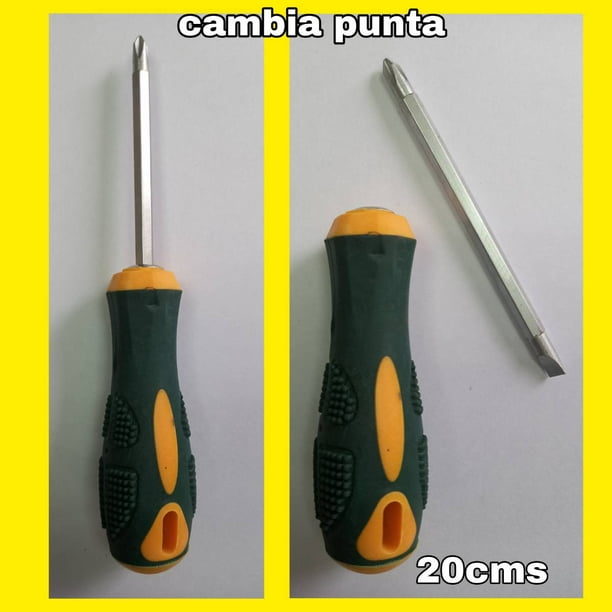 Atornillador punta cambiable
