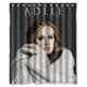 thumbnail image 1 of Cortina de ducha Adele Adkins, juego de cortinas de baño con ganchos, tamaño 60 x 72 pulgadas, 1 of 3