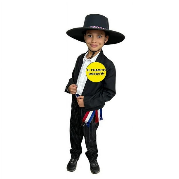 Conjunto Huaso Elegante Negro talla Lider