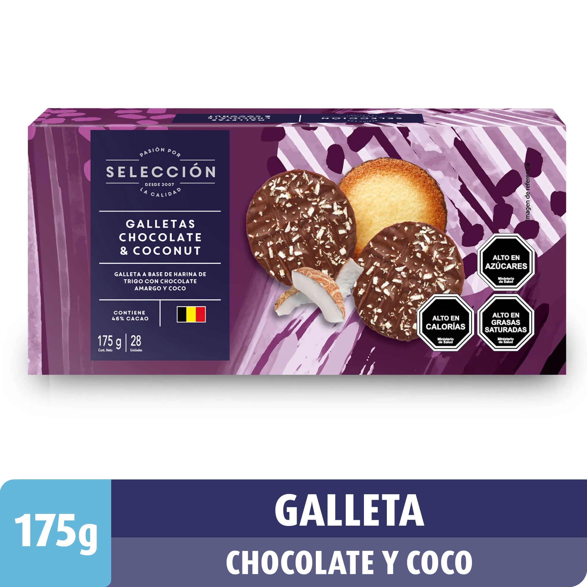 Galleta Chocolate Y Coco 175 g Selección