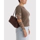 thumbnail image 2 of Bolso Bowler De Nylon Color Café 15 X 30 X 10 Cm, 2 of 4