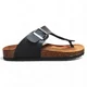 thumbnail image 1 of Sandalia Mujer Negra Hebilla New Walk, 1 of 1