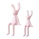 thumbnail image 1 of 2 Estatuas Decorativas De Conejo Sentado De Cerámica Para Estante, Adorno Para Sala De Estar, 1 of 5